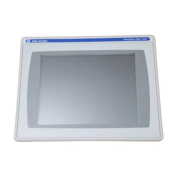 Terminal Allen-Bradley com tela touchscreen colorida de 12.1 polegadas e comunicação Ethernet e RS-232