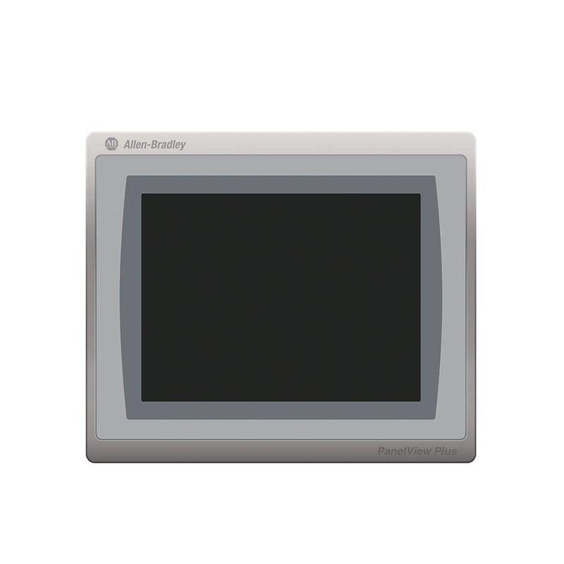 Terminal Allen-Bradley 2711P-T15C22D9PK com tela sensível ao toque de 15'', Ethernet DLR e design resistente.