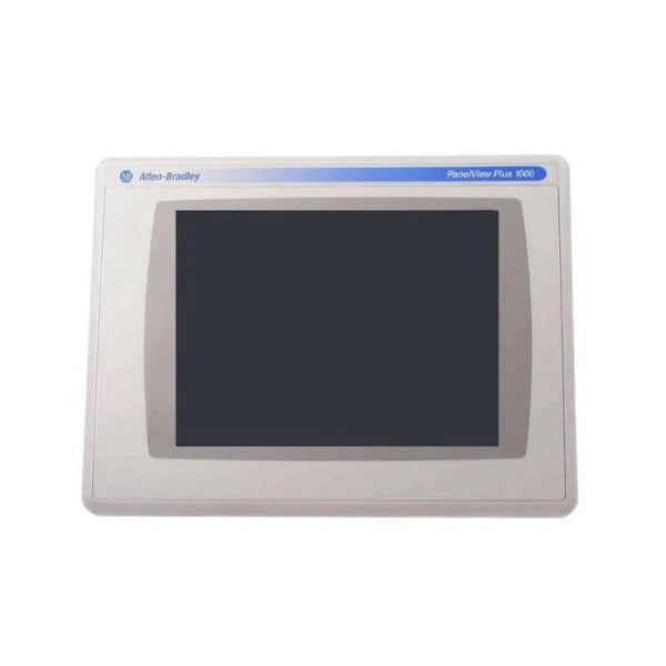 Terminal Allen-Bradley com display 10.4 pol e comunicação Ethernet/RS-232, ideal para automação industrial.