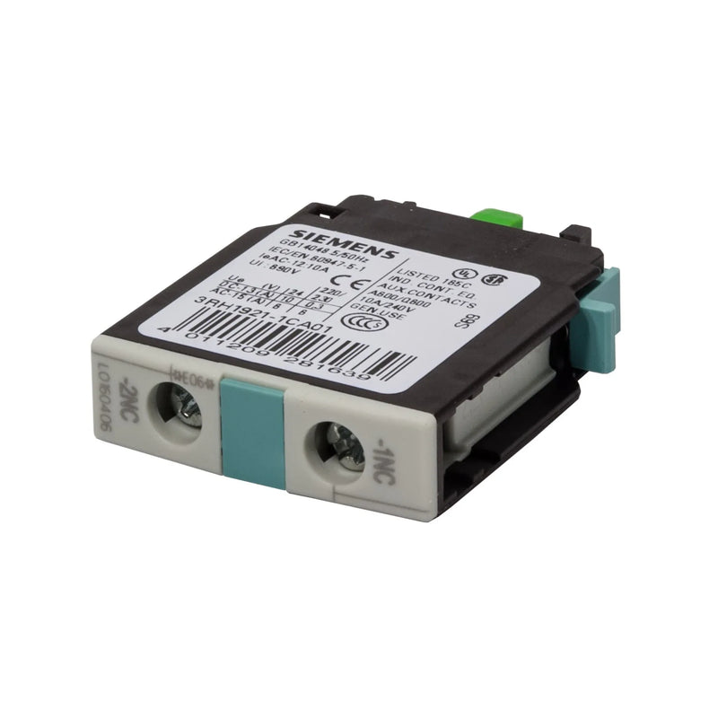 SIEMENS Siemens 3RH1921-1CA01 Siemens Industrial  PROFINET, PROFIBUS, Modbus (conforme modelo)
