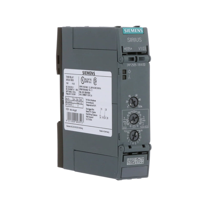 SIEMENS Siemens 3RP2505-1BW30 Siemens Industrial  PROFINET, PROFIBUS, Modbus (conforme modelo)