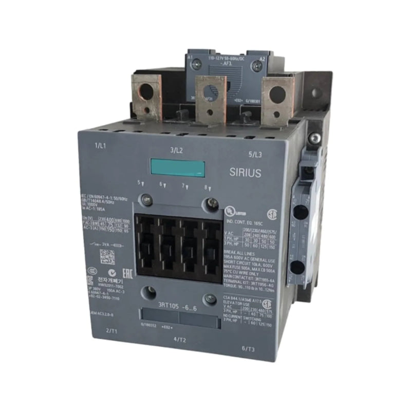 SIEMENS Siemens 3RT1056-6AF36 Siemens Industrial  PROFINET, PROFIBUS, Modbus (conforme modelo)