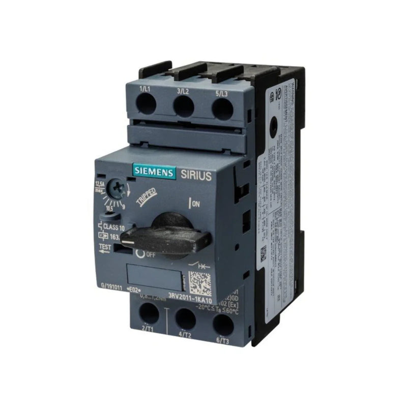 SIEMENS Siemens 3RV2011-1KA10 Siemens Industrial PROFINET, PROFIBUS, Modbus (conforme modelo)