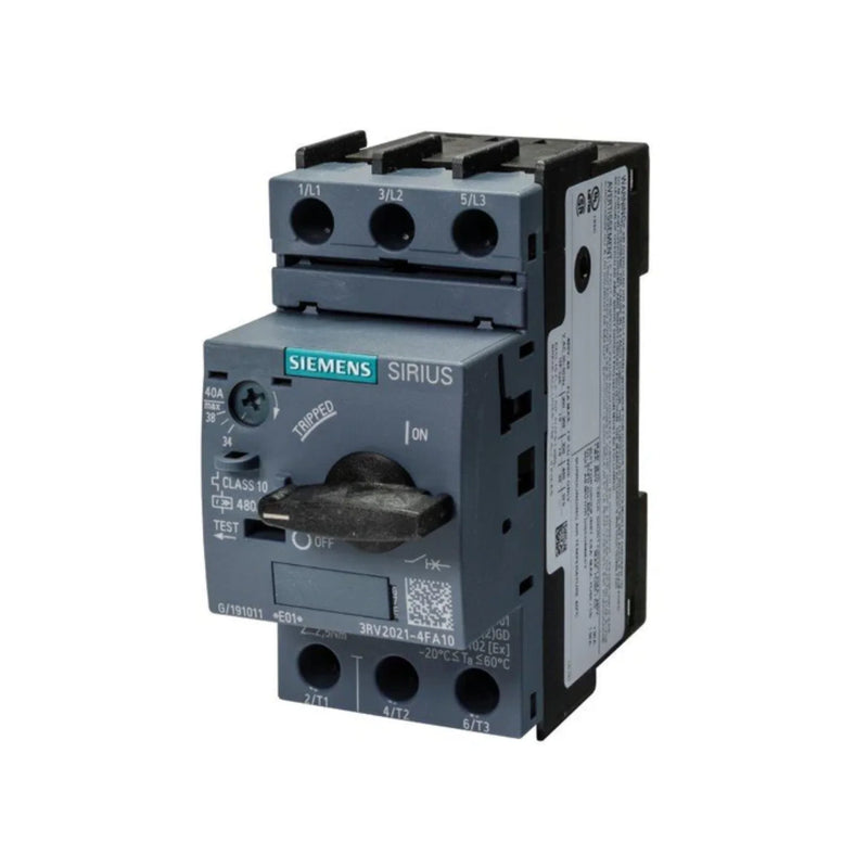 SIEMENS Siemens 3RV2021-4FA10 Siemens Industrial  PROFINET, PROFIBUS, Modbus (conforme modelo)