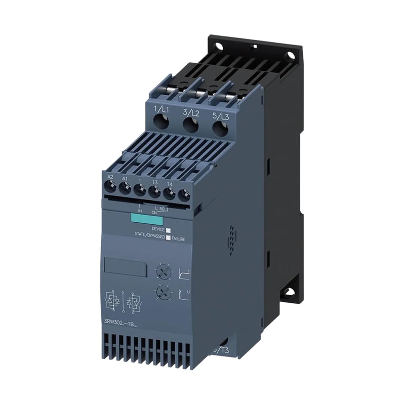 SIEMENS Siemens 3RW3026-1BB04 Siemens Industrial  PROFINET, PROFIBUS, Modbus (conforme modelo)