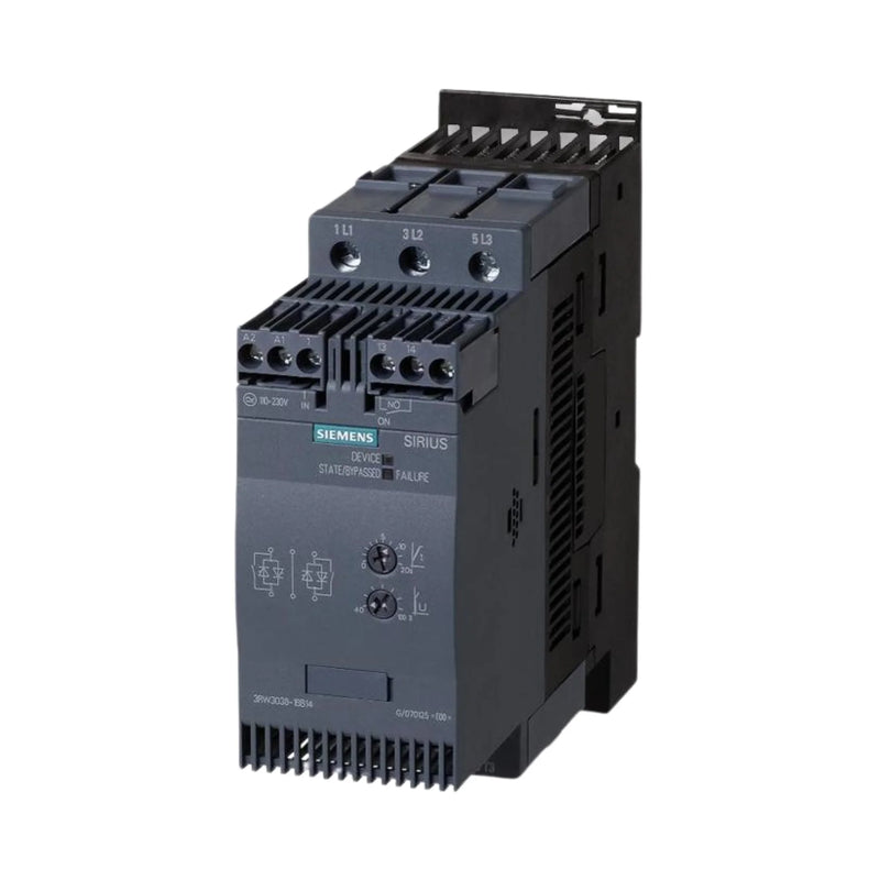 SIEMENS Siemens 3RW3036-1BB14 componente automação industrial