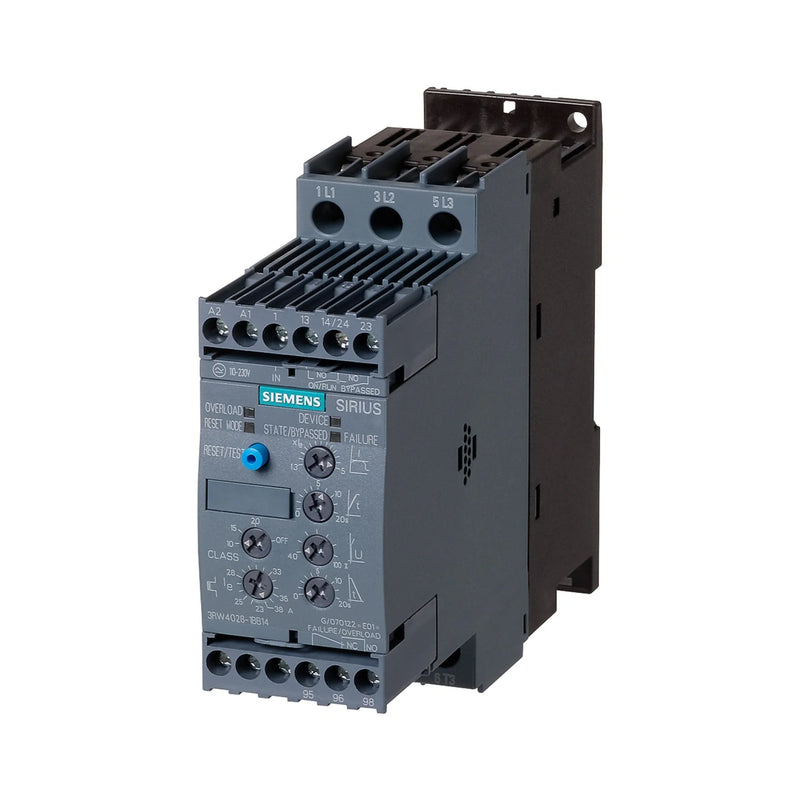 SIEMENS Siemens 3RW4024-1BB14 Siemens Industrial  PROFINET, PROFIBUS, Modbus (conforme modelo)