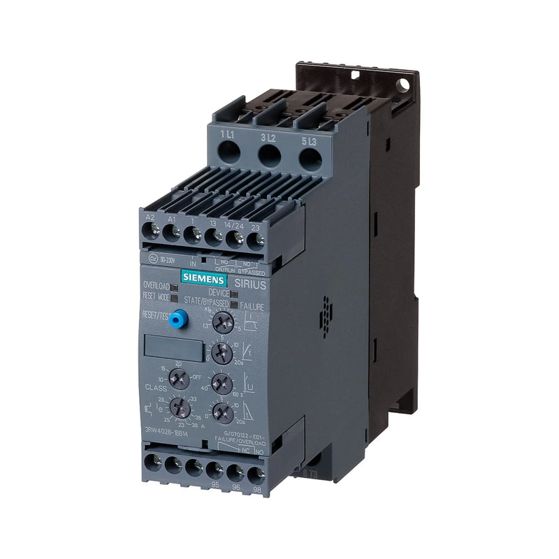 SIEMENS Siemens 3RW4028-1BB04 Siemens Industrial  PROFINET, PROFIBUS, Modbus (conforme modelo)