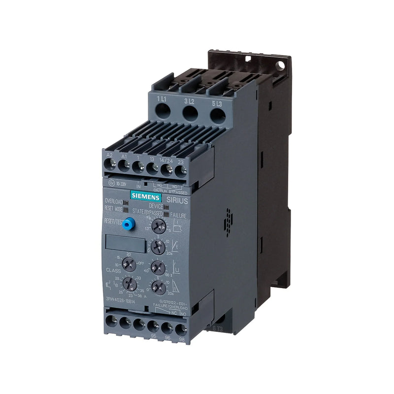 SIEMENS Siemens 3RW4028-1BB14 Siemens Industrial  PROFINET, PROFIBUS, Modbus (conforme modelo)