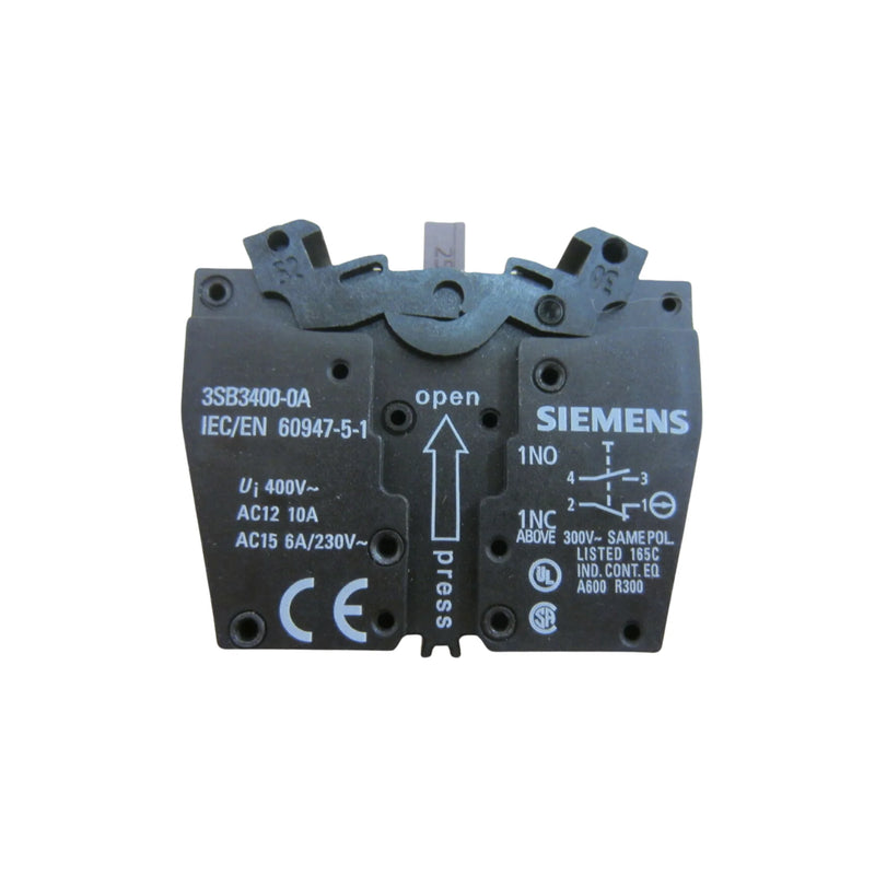 SIEMENS Siemens 3SB3400-0A Siemens Industrial  PROFINET, PROFIBUS, Modbus (conforme modelo)