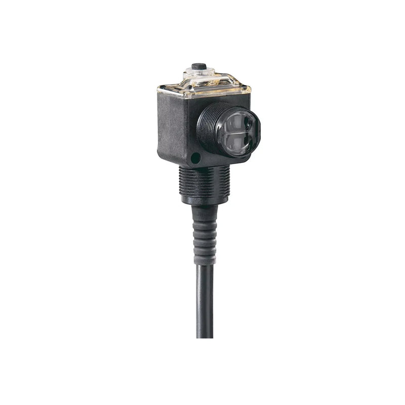 Sensor Fotoelétrico Allen-Bradley 42EF-B1MPBE-F4 com infravermelho e supressão de fundo, alcance de 100mm.