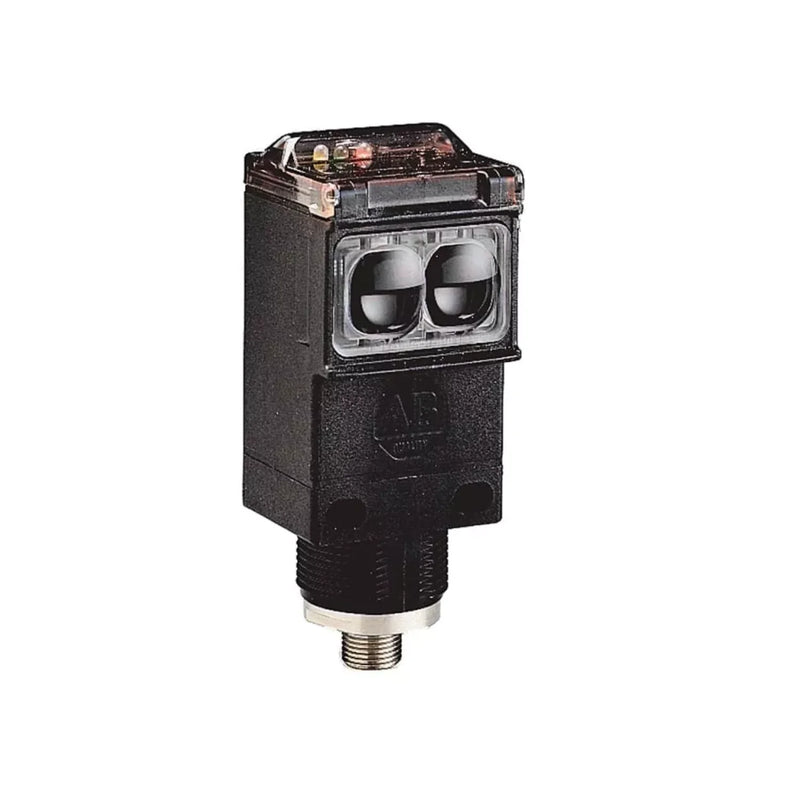 Sensor fotoelétrico Allen-Bradley 42GRL-9000 com feixe de 61m, cabo de 2m. Ideal para automação industrial.