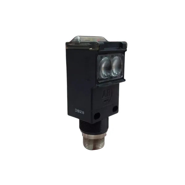 Sensor Allen-Bradley 42GRU-9002 PHOTOSWITCH Série 9000, alcance 9,14m, relé SPDT, tensão 70-264V AC/DC.