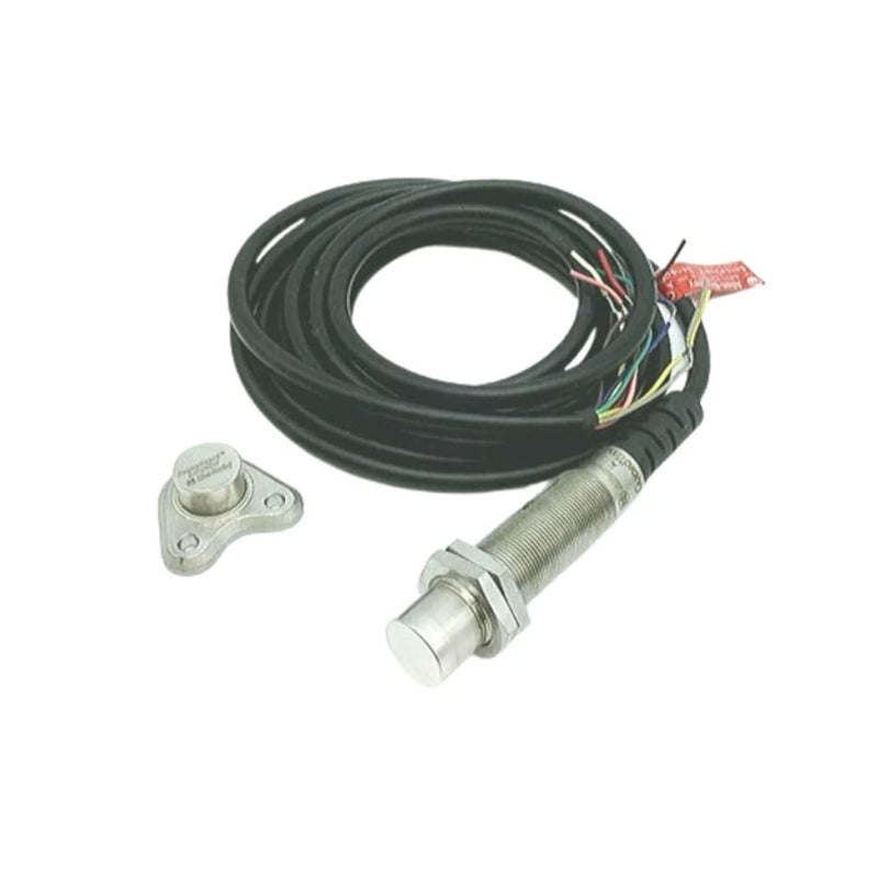 Interruptor de segurança industrial sem contato Allen-Bradley 440N-Z21S17A, aço inox 18mm, 3m, com RFID e contatos N.C.