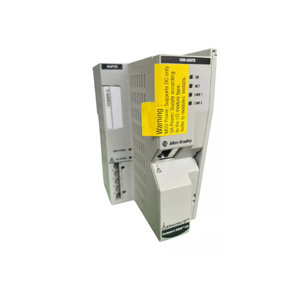 Módulo adaptador Allen-Bradley 5069-AENTR para Compact I/O, porta dupla, conectividade de rede de alta velocidade