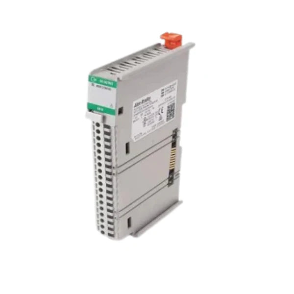 Módulo Allen-Bradley 5069-OB16F, 16 canais de saída rápida 24V DC, 0,5 A por canal, para controle industrial preciso.