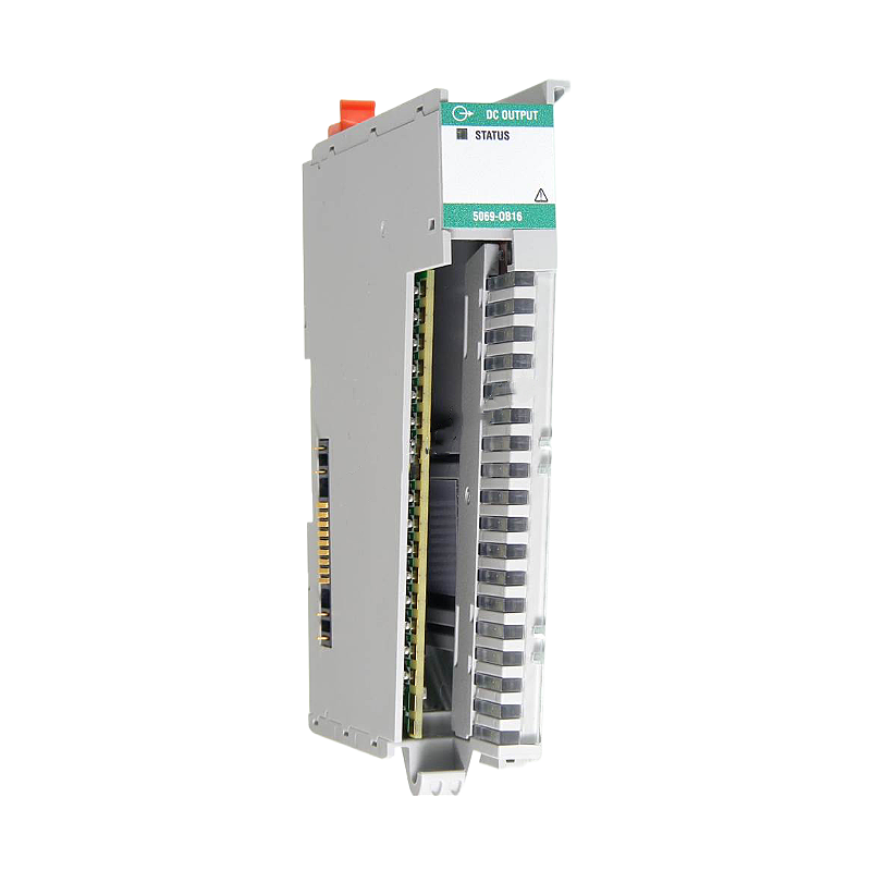 Módulo de saída digital Allen-Bradley 5069-OB16 16 canais 24V tipo fonte para sistemas CompactLogix Compact 5000 I/O.