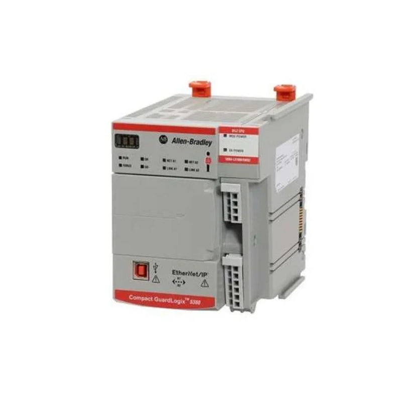 Controlador de Segurança Allen Bradley 5069-L340ERMS2, 4MB padrão, 2MB segurança, 31 módulos I/O, SIL2/PLd.