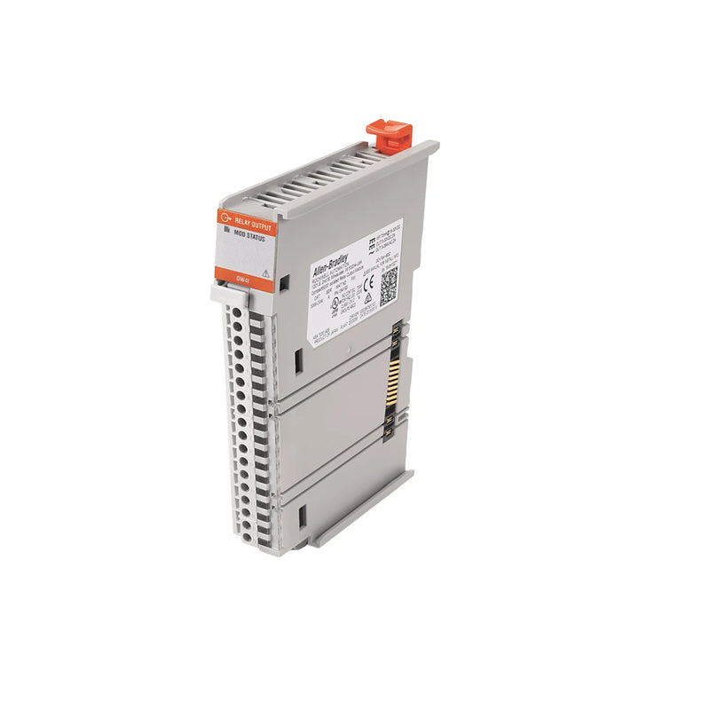 Módulo Allen-Bradley 5069-OW4I com 4 saídas de relé isoladas para aplicações de automação industrial.