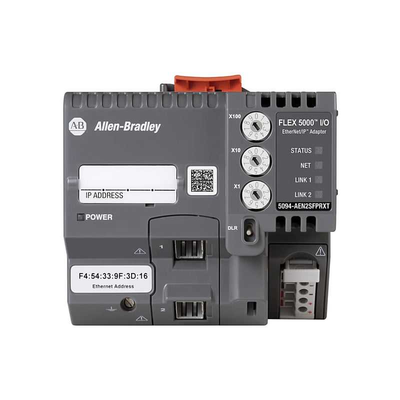 Adaptador Allen-Bradley 5094-AEN2SFPRXT, FLEX 5000, SFP, 24V DC, temperaturas extremas