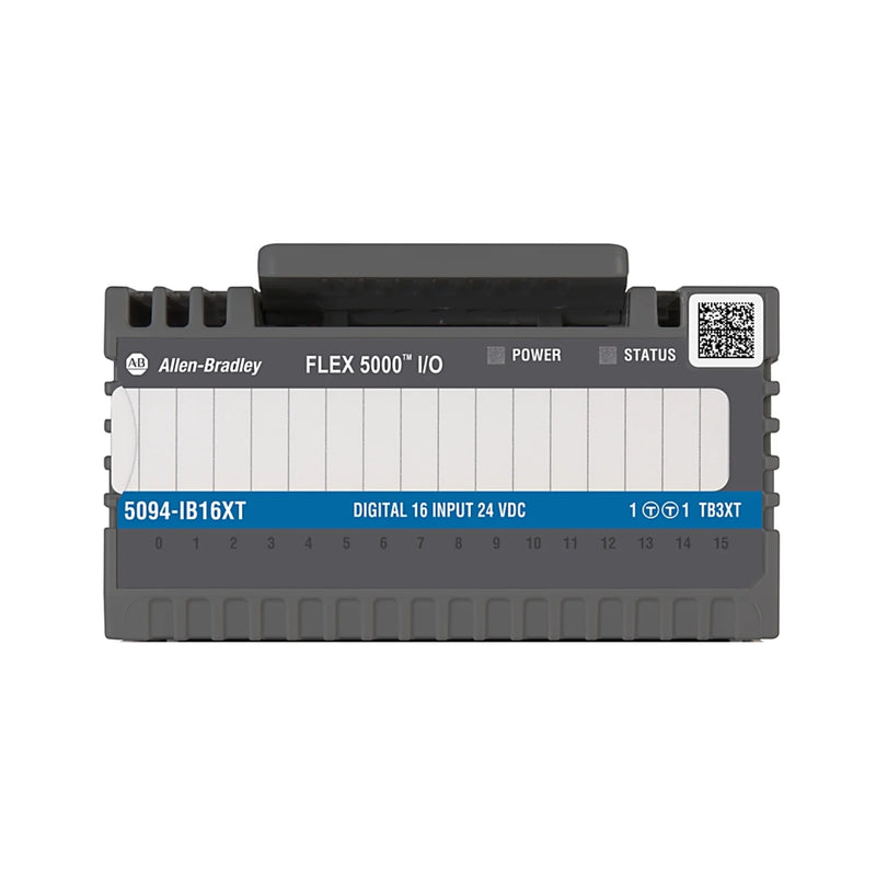 Módulo digital de entrada sink 16 pontos Allen‑Bradley 5094‑IB16XT 24V DC FLEX 5000 XT para condições extremas
