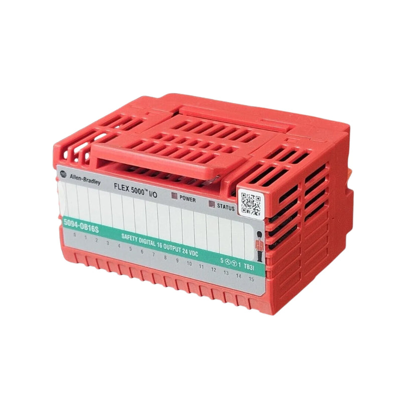 Módulo de saída de segurança Allen‑Bradley 5094‑OB16S, 24V DC, 16 canais, SIL 3, PLe