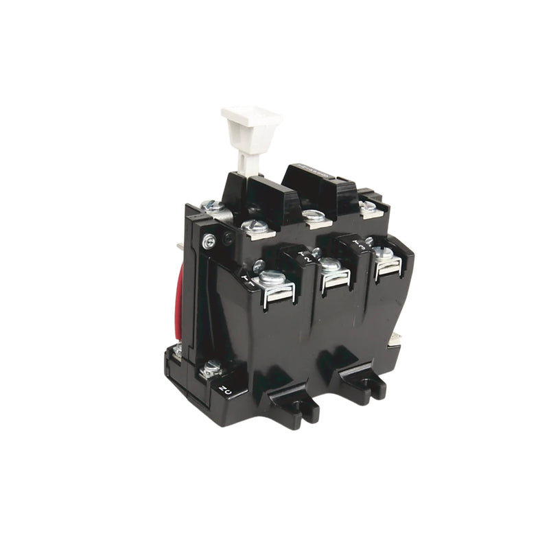 Relé de sobrecarga Allen-Bradley 592-EUTB para proteção de motores industriais.