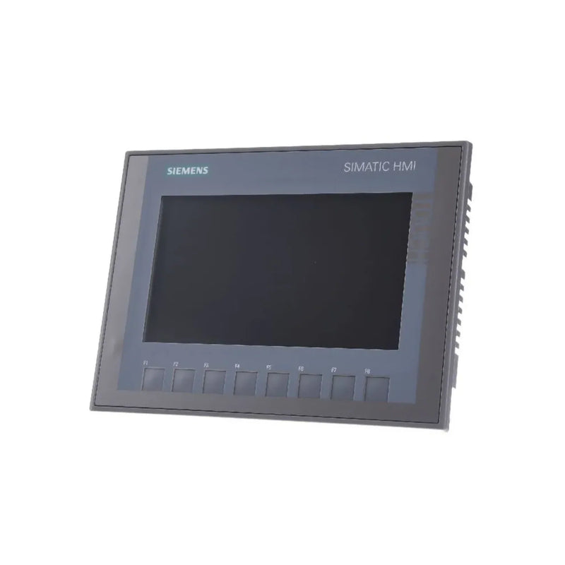 Painel HMI KTP700 da Siemens com display de 7 polegadas e comunicação PROFINET.