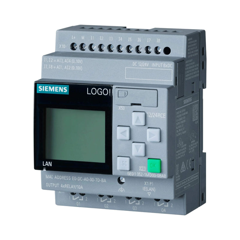SIEMENS Siemens 6ED1052-1MD08-0BA0 Siemens Industrial PROFINET, PROFIBUS, Modbus (conforme modelo)