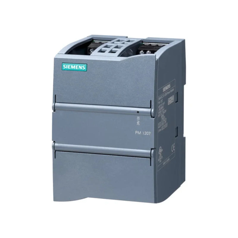 Módulo Siemens 6EP1332-1SH71 SITOP com saída de 24V DC para automação industrial.