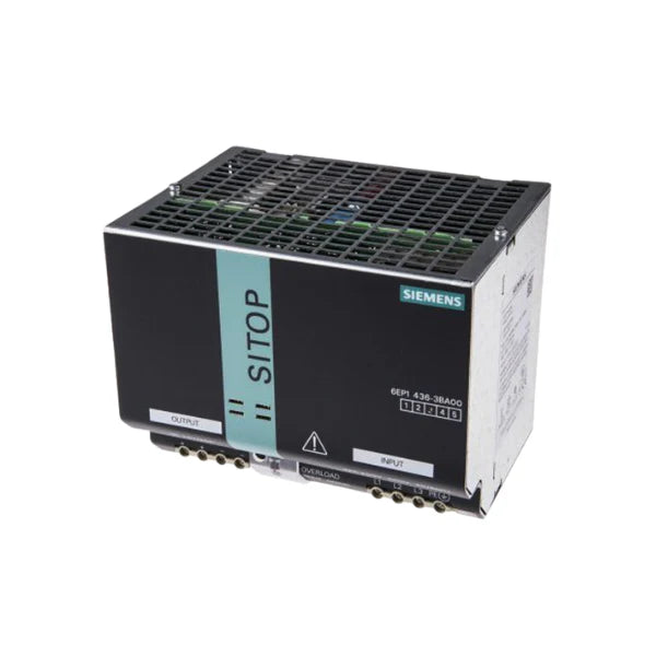 Fonte Siemens SITOP, 24V, 40A, automação, montagem em trilho DIN, alta eficiência, confiável, industrial.