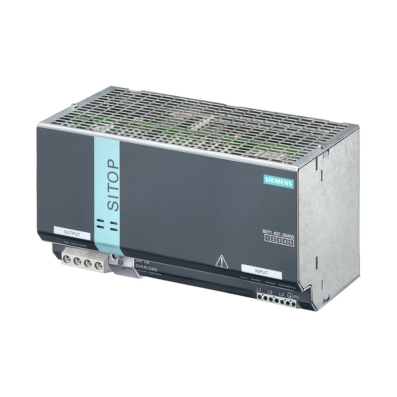 Módulo de fonte Siemens 6EP1437-3BA00 SITOP PSU300S 24V DC para automação industrial.