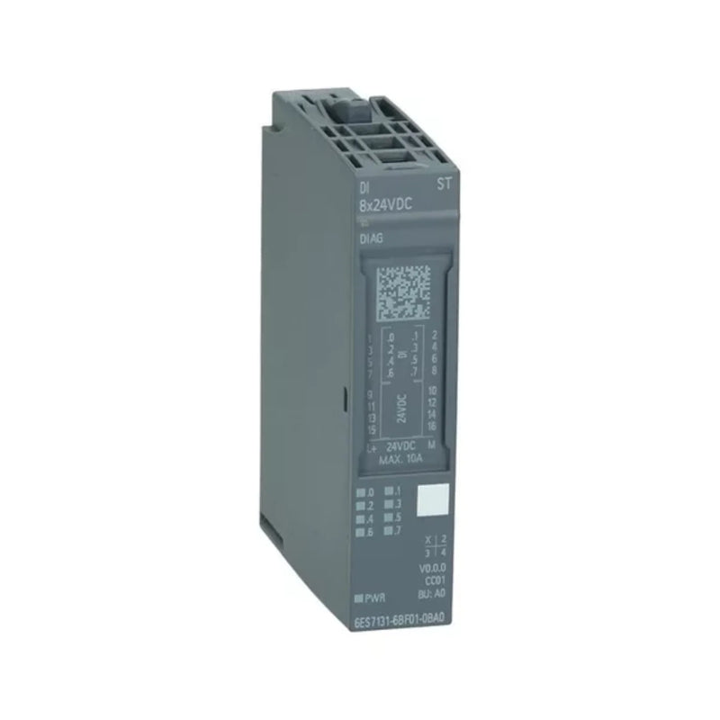 Módulo de entrada digital Siemens 6ES7131-6BF01-0BA0 para PLC.