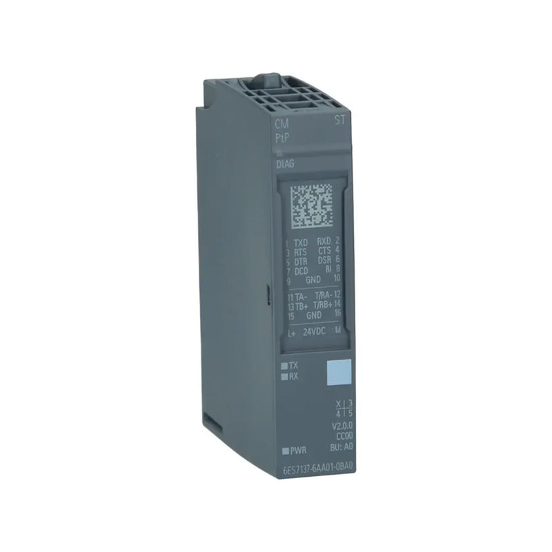 Siemens 6ES7137-6AA01-0BA0, módulo para I/O ET 200SP com instalação otimizada.