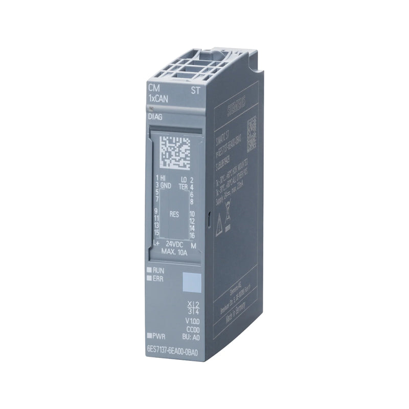SIEMENS Siemens 6ES7137-6EA00-0BA0 Siemens Industrial  PROFINET, PROFIBUS, Modbus (conforme modelo)