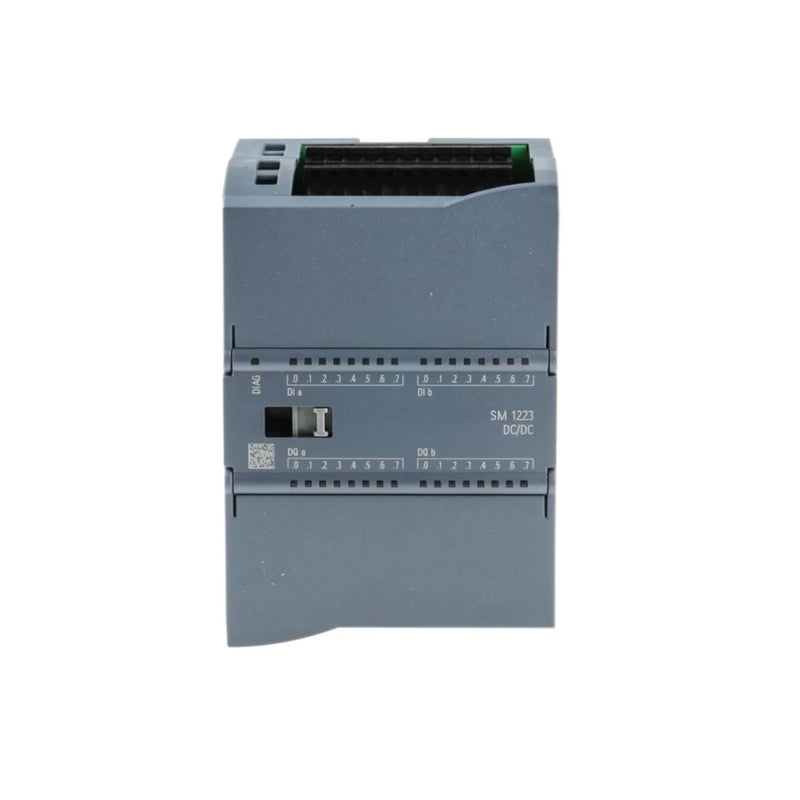 Módulo Siemens 6ES7223-1BL32-0XB0, 16 E/S digitais, 24V DC.