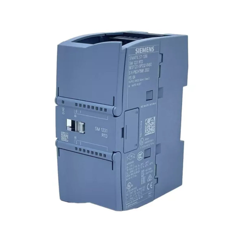 Módulo Siemens 6ES7231-5PD32-0XB0 para uso em controladores SIMATIC S7-1200.