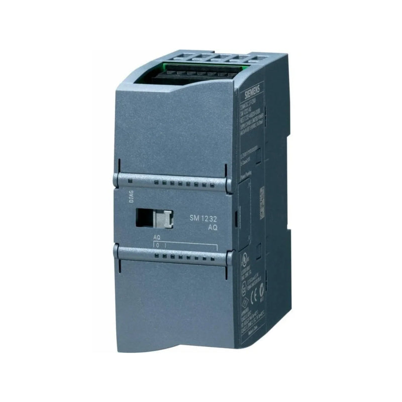 Módulo de saída analógica Siemens 6ES7232-4HD32-0XB0 para automação industrial.