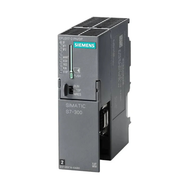 CPU Siemens SIMATIC S7-300 6ES7317-2EK14-0AB0 para automação e controle industrial.