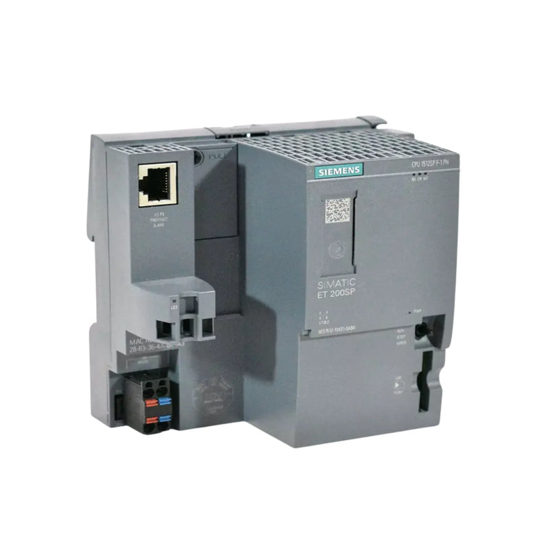 Siemens 1512SP-1 PN, série SIMATIC S7-1500. Compacta e segura. Perfeita para automação industrial ágil.
