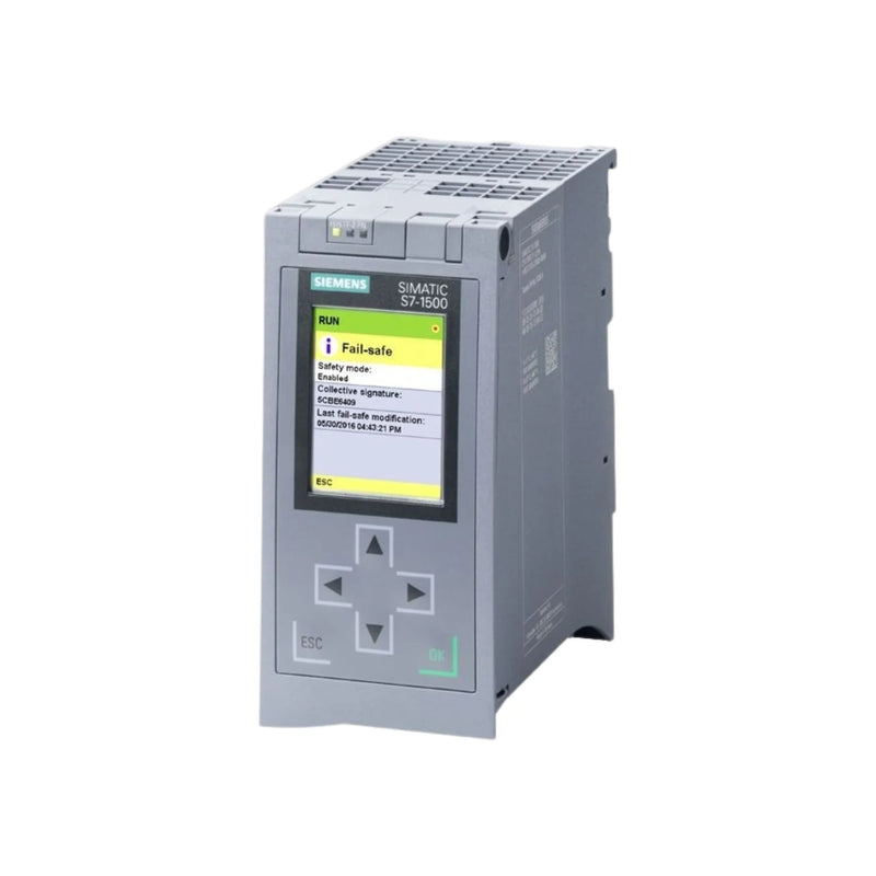 Siemens CPU S7-1500 integra-se a redes industriais para automação.