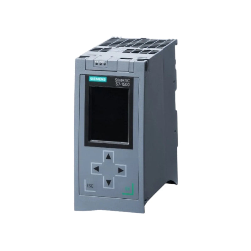 CPU segura Siemens 6ES7515-2FM02-0AB0, série S7-1500F, alta performance em automação e segurança.