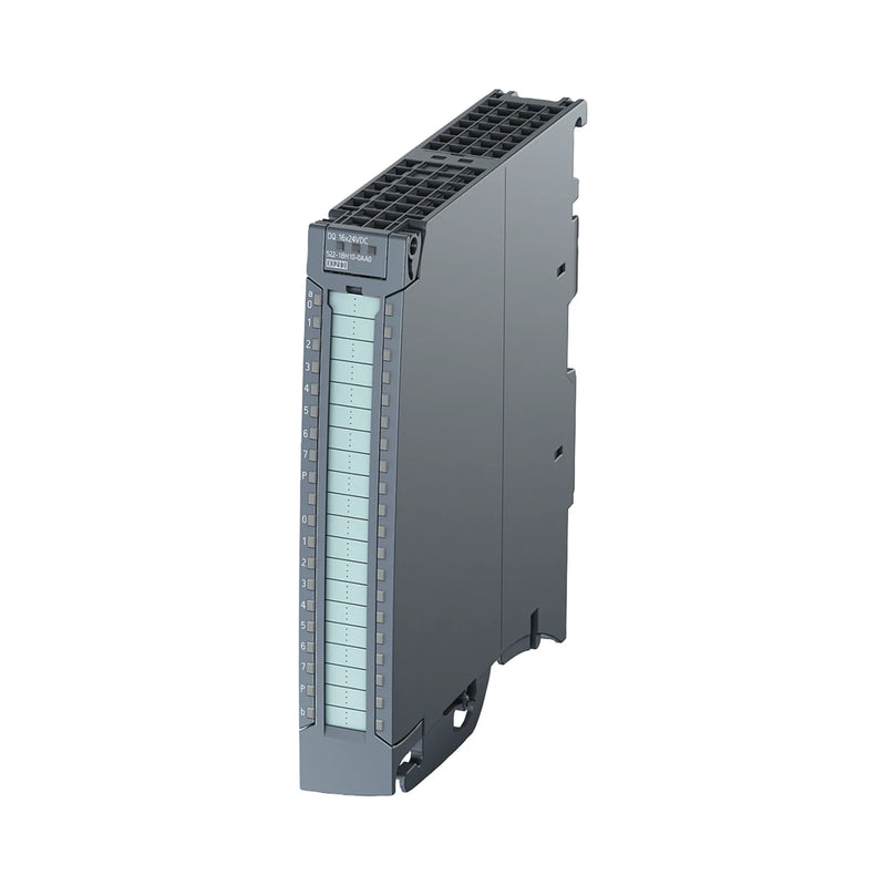 Siemens módulo digital para S7-1500 com 16 saídas eficazes, projetado para automações industriais.