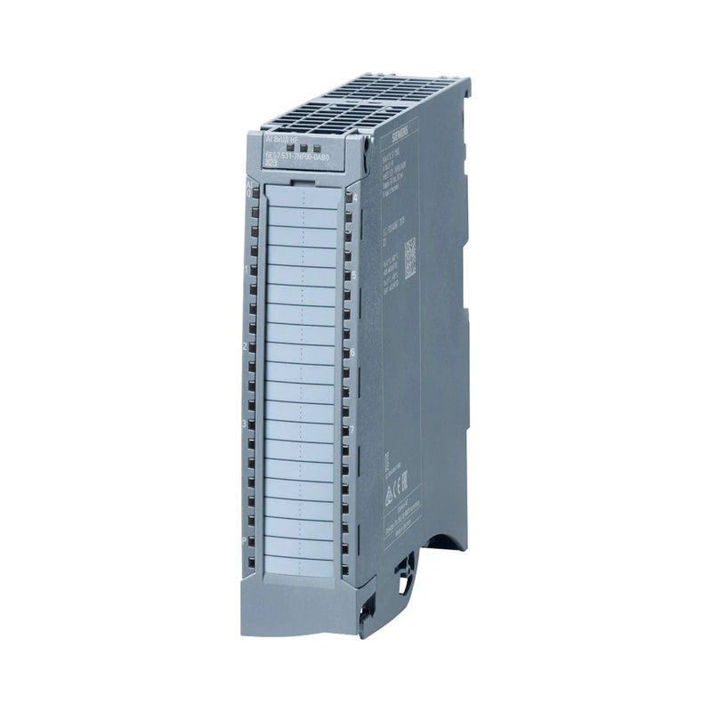 Imagem do módulo de entrada analógica Siemens SIMATIC S7-1500 com 8 entradas de alta precisão para automação.