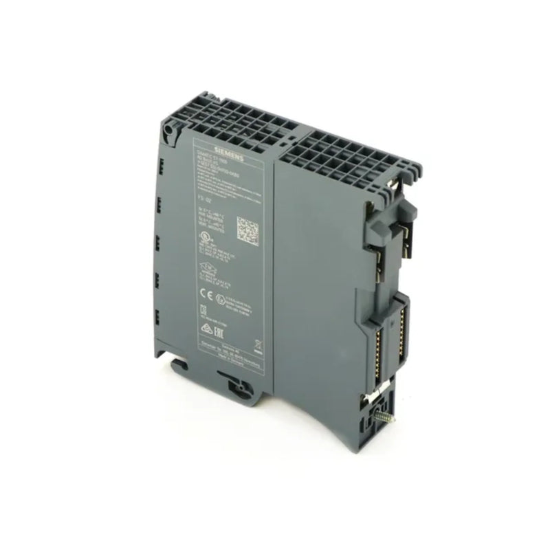 Módulo Siemens, saída analógica precisa, automação industrial, 8 saídas, tensão/corrente.