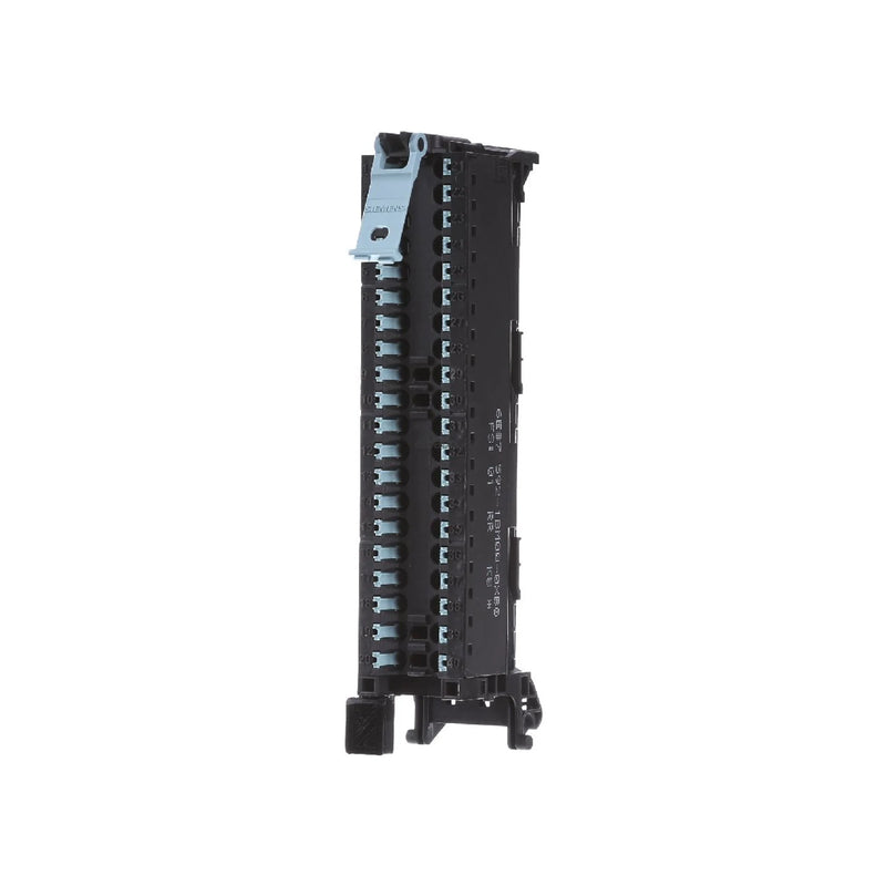 Módulo de conector frontal Siemens 6ES7592-1BM00-0XB0 para fiação segura na automação industrial.