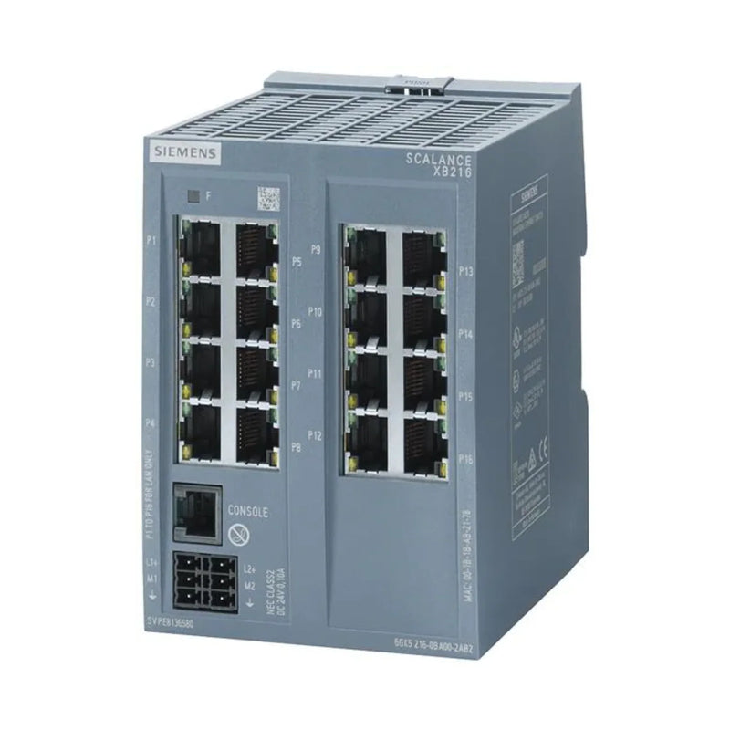 SIEMENS Siemens 6GK5216-0BA00-2AB2 Siemens Industrial  PROFINET, PROFIBUS, Modbus (conforme modelo)