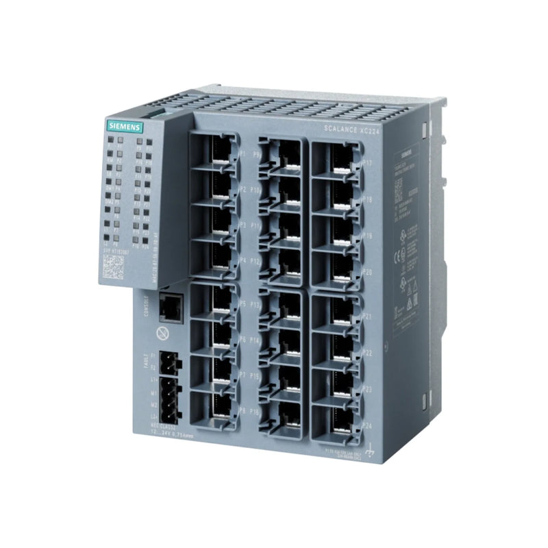 SIEMENS Siemens 6GK5224-0BA00-2AC2 Siemens Industrial  PROFINET, PROFIBUS, Modbus (conforme modelo)