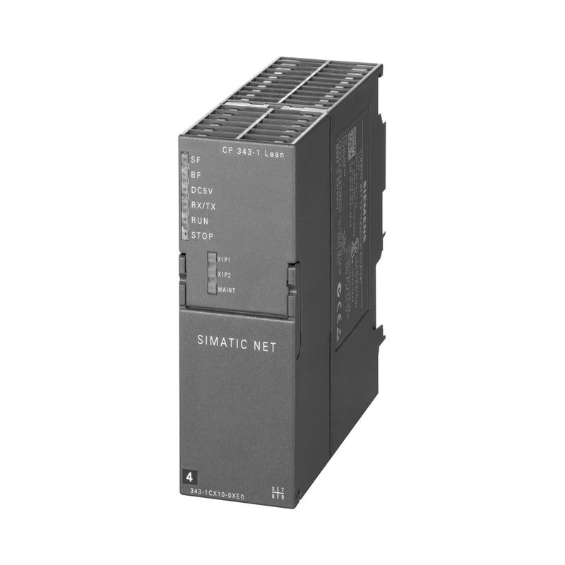 Switch Ethernet Siemens 6GK7343-1CX10-0XE0 para redes industriais.