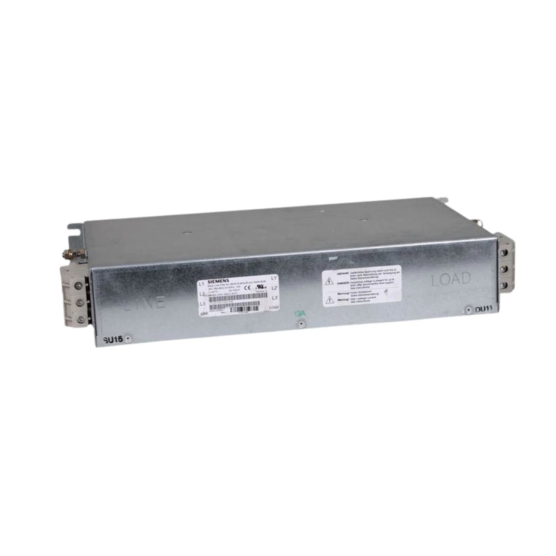 Módulo Siemens 6SL3000-0BE23-6DA1 de 36 kW para SINAMICS S120 com feedback regenerativo e filtro EMC integrado.